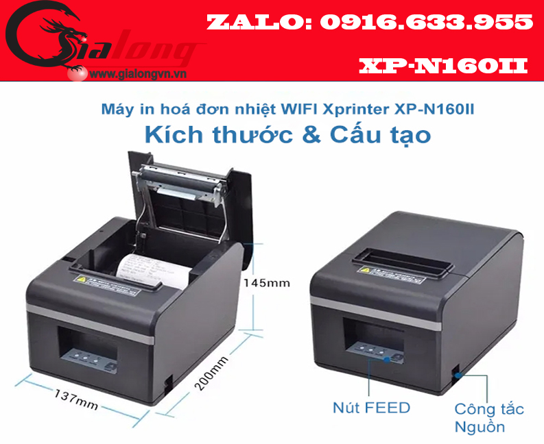 May in Bill Xprinter chinh hang